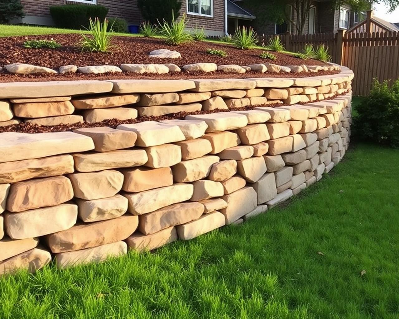 Retaining Walls — representative work